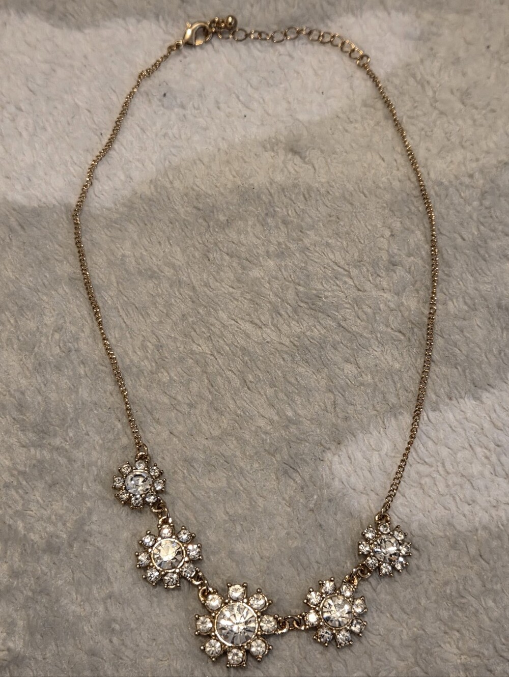 Gold Floral Necklace